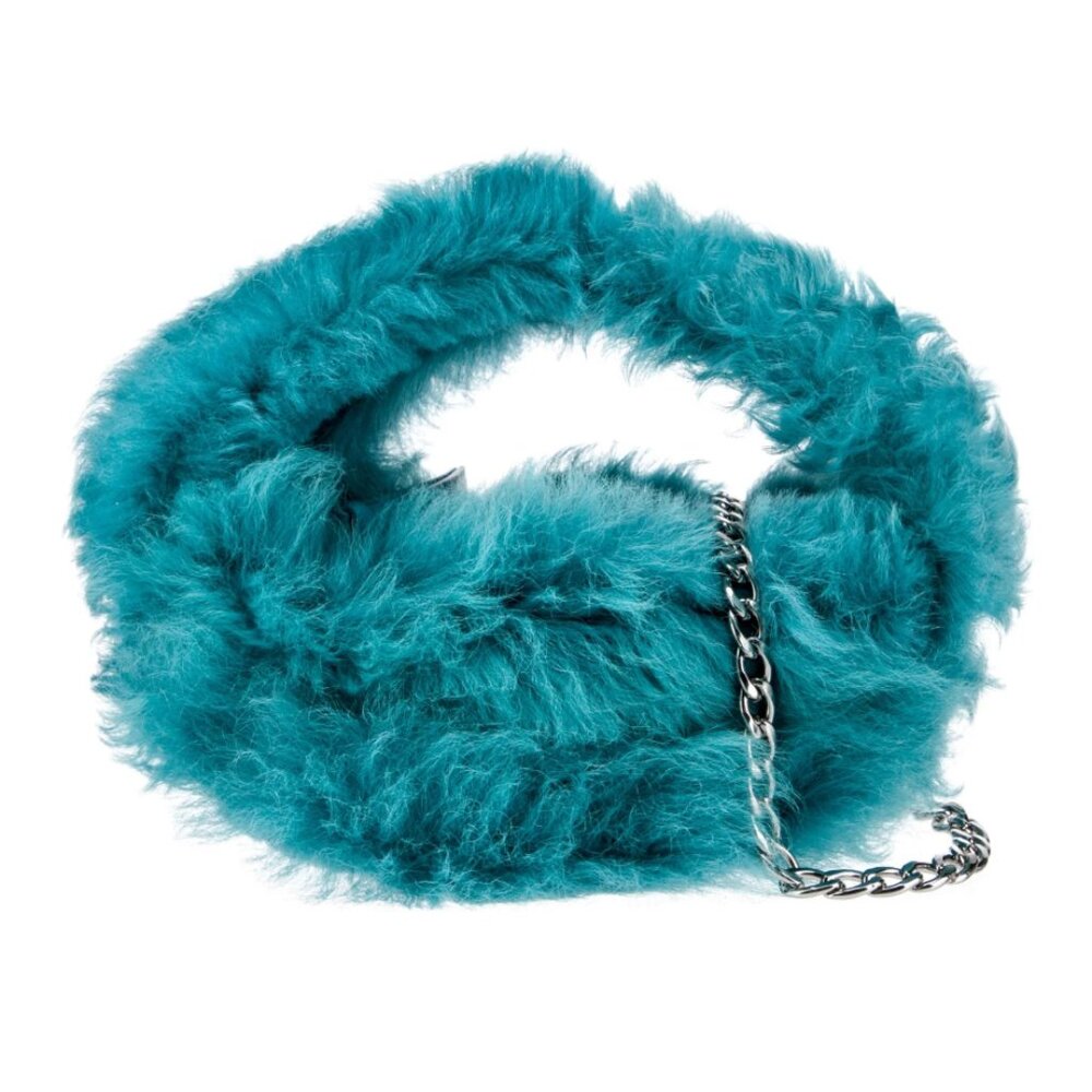 By Far - Baby Cush Shearling Fur Handle Bag